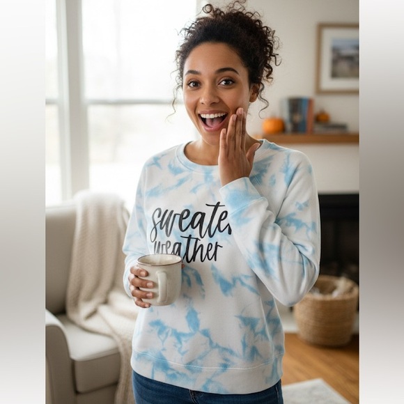Sweater Weather Tie Dye Sweatshirt - Picture 1 of 7